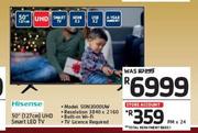Hisense 50"/ 127cm UHD Smart LED TV 50N3000UW