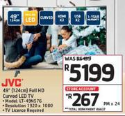 JVC 49"/ 124cm Full HD Curved LED TV LT-49N576
