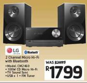 LG 2 Channel Micro Hi-Fi With Bluetooth CM2460