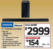 Samsung 2.1 Channel Soundbar HW-M360