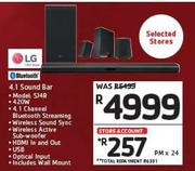 LG 4.1 Sound Bar SJ4R