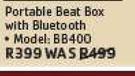 Blaupunkt Portable Beat Box With Bluetooth BB400