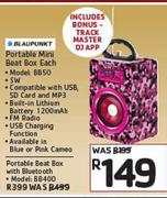 Blaupunkt Portable Mini Beat Box BB85-Each