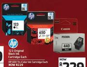 HP 650 Tri-Color Ink Cartridge 