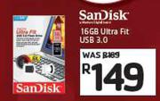 SanDisk 16GB Ultra Fit USB 3.0