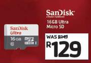 SanDisk 16GB Ultra Micro SD