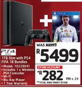 PS4 1TB Slim With PS4 Fifa 18 Bundles