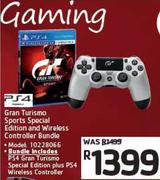 PS4 Gran Turismo Sports Special Edition And Wireless Controller Bundle