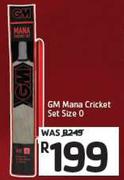 GM Mana Cricket Set Size 0