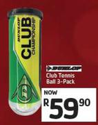 Bunlop Club Tennis Ball 3-Pack