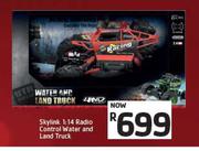 Skylink 1:14 Radio Control Water And Land Truck