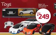 Rastar 1:24 Radio Control Car Assorted-Each