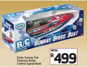 Eztec Sunray Full Function Radio Control Speed Boat