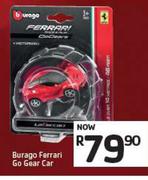 Burago Ferrari Go Gear Car