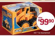 JCB 7" Car Assorted-Each