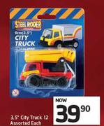 3.5" City Truck 12 Assorted-Each