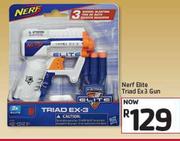 Nerf Elite Triad Ex3 Gun