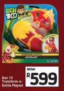Ben 10 Transform-N-Battle Playset