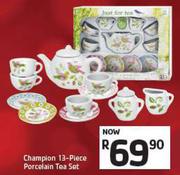 Champion 13 Piece Porcelain Tea Set