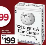 Wikipedia Board Game