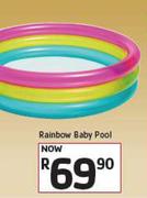 Rainbow Baby Pool