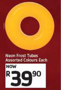 Neon Frost Tubes Assorted Colours-Each