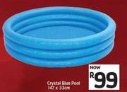Crystal Blue Pool-147 x 33cm