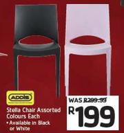 Special Addis Stella Chair Assorted Colours Each m.guzzle .za
