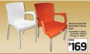 Monaco Arm Chair Assorted Colours-Each
