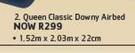 Intex Queen Classic Downy Airbed-1.52m x 2.03m x 22cm