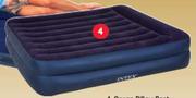 Intex Queen Pillow Rest Classic Airbed-1.52m x 2.03m x 42cm