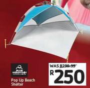 Blue Mountain Pop Up Beach Shelter