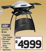 Weber Q2000 Braai