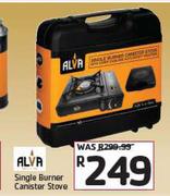 Alva Single Burner Canister Stove