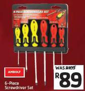 Ambolt 6 Piece Screwdriver Set