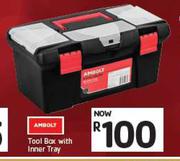 Ambolt Tool Box With Inner Tray