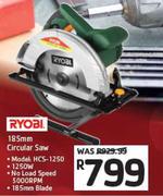 Ryobi 185mm Circular Saw HCS-1250
