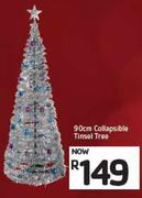 90cm Collapsible Tinsel Tree