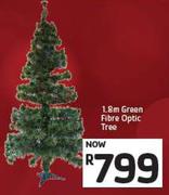 1.8m Green Fibre Optic Tree