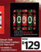 Glenart Bulk Christmas Crackers-20's Pack