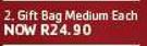 Creative Glitter Gift Bag Medium-Each