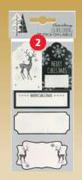 Creative Silver Lining Stick On Labels 20 Pack