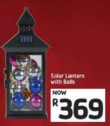 Solar Lantern With Balls