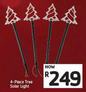 4 Piece Tree Solar Light