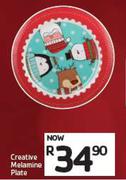 Creative Melamine Plate