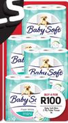 Baby Soft Mini 2 Ply Toilet Tissue-4 x 9's