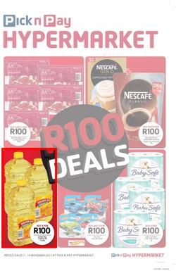 Pick n Pay Hyper : R100 Deals (07 Nov - 19 Nov 2017), page 1