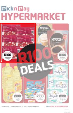 Pick n Pay Hyper : R100 Deals (07 Nov - 19 Nov 2017), page 1