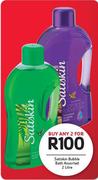 Satiskin Bubble Bath Assorted-2 x 2ltr