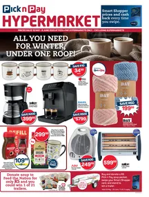 Pick n Pay Hypermarket : Hyper Winter Specials (19 May - 08 June 2025)